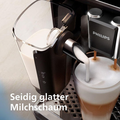 2026 Philips Serie 5400 Kaffeevollautomat - Genießen Sie 12 Getränke, schnell reinigendes LatteGo, intuitives TFT-Display, anpassbare Kaffeeeinstellungen, erstklassiges Küchendesign (EP5441/50)