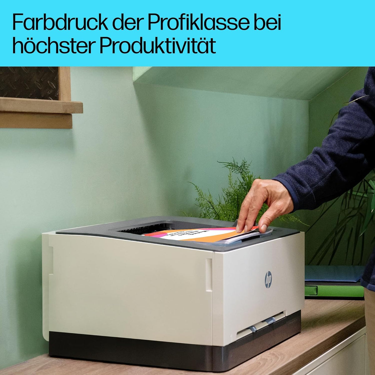 2026 HP Color LaserJet Pro MFP 3302fdwg Multifunktions-Farblaserdrucker, Fax, Automatischer beidseitiger Druck, Touchscreen, Wi-Fi, Ethernet, USB, HP Wolf Pro Security