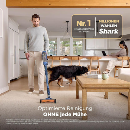 2026 Shark Detect Speed Clean & Empty Pet Pro Akku-Staubsauger, IA3241EUT, Salbeigrau