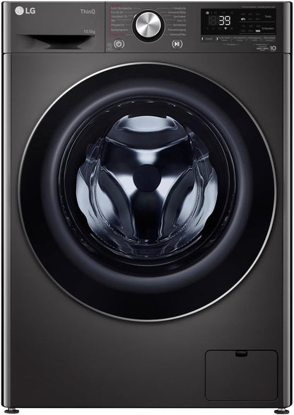 2026 LG F4WV7080, Klasse A, Frontlader-Waschmaschine 8 kg, 1400 U/Min, AI Direct Drive, Wi-Fi, Tiefenreinigung mit Dampf, Groe Kapazitt, TRIPLE A, Auentür aus Sicherheitsglas, 62 x 60 x 85 cm Wei