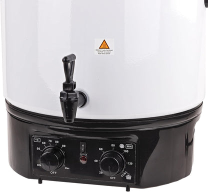 2026 DEMA Einkochautomat EA27 – 27 Liter, 1800 Watt, Einkocher, Einkochtopf, Glühweintopf, Gulaschkanone, mit Timer & Alarm – ideal für Einkochen, Erhitzen & Warmhalten