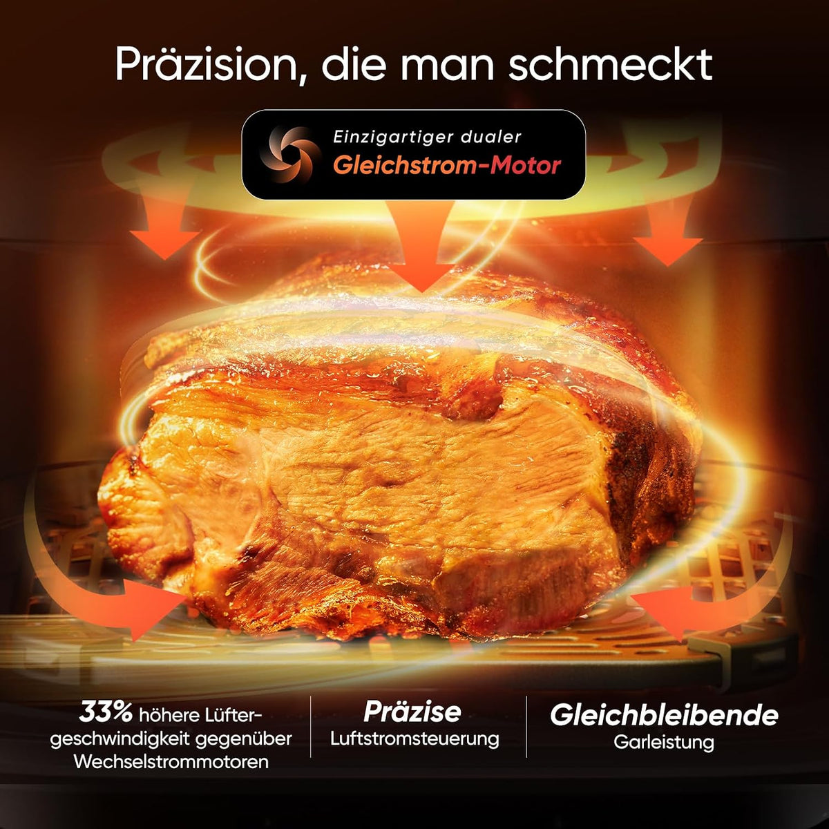2026 Cosori Airfryer, neue Generation 2026, exklusive TurboBlaze-Tech, 8,6 L