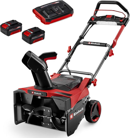 2026 Einhell Professional Akku-Schneefräse GP-ST 36/53 Li E BL Power X-Change (36 V, 53 cm Arbeitsbreite, max. 33 cm Schneehöhe, inkl. Reinigungsspatel, inkl. 2X 4,0Ah Akku & Twincharger)