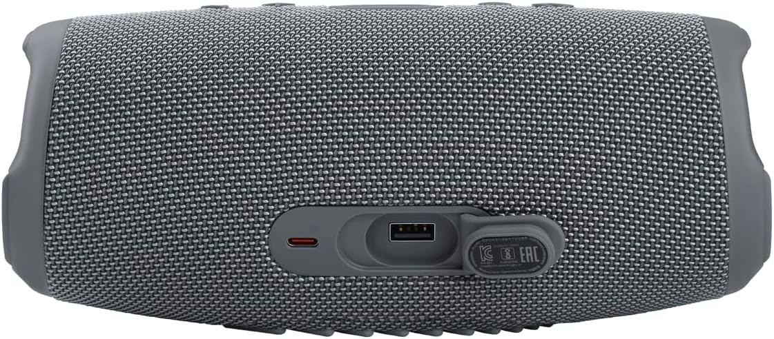 2026 JBL Charge 5 Bluetooth-Lautsprecher in Schwarz – Wasserfeste, portable Boombox mit integrierter Powerbank – Eine Akku-Ladung für bis zu 20 Stunden kabellosen Musikgenuss