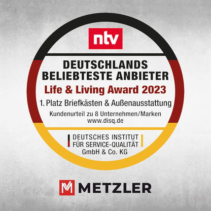 2026 Metzler Mülltonnenbox in Anthrazit & Holzoptik 2er 240L, Mülltonnenverkleidung 2 Tonnen, witterungsbeständiger und pulverbeschichteter Stahl mit Automatikdeckel, abschließbar, Garten- und Müllbox