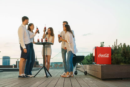 2026 °CUBES Flaschenkühlschrank Coca-Cola Classic/ 51 cm Höhe / 98 kWh/Jahr / 48 L Kühlteil