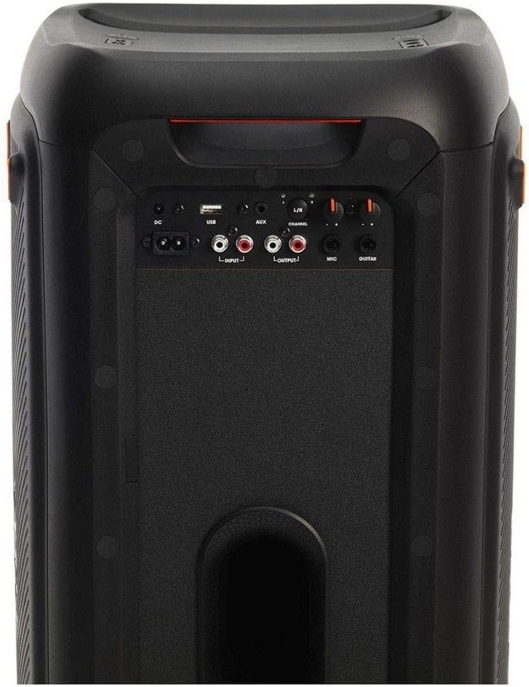 2026 JBL PartyBox 710 - Schwarz – Trag - und rollbarer Bluetooth Party-Lautsprecher mit Lichteffekten – Spritzwassergeschützte, mobile Musikbox
