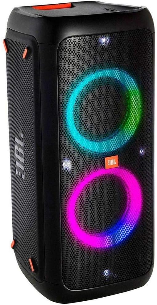2026 JBL PartyBox 710 - Schwarz – Trag - und rollbarer Bluetooth Party-Lautsprecher mit Lichteffekten – Spritzwassergeschützte, mobile Musikbox