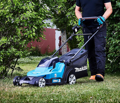 2026 Makita DLM432Z Akku-Rasenmäher 2x18 V (ohne Akku, ohne Ladegerät)