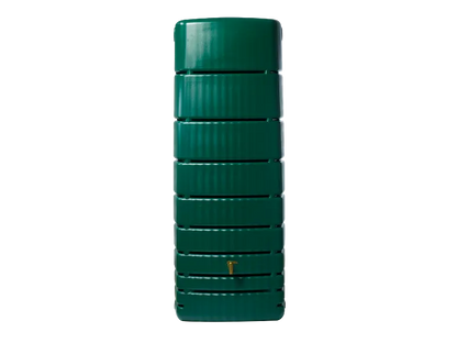 2026 4rain Regentonne »SLIM«, 650 Liter Volumen, inklusive Auslaufhahn und Windsicherung