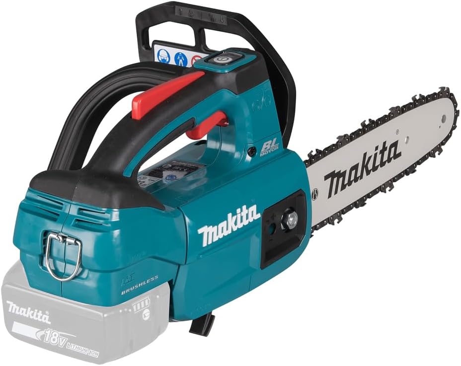 2026 Makita DUC 254 Z 18 V Brushless Akku Kettensäge 25 cm Solo - ohne Akku und Ladegerät, Blau, Silber