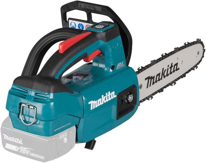 2026 Makita DUC 254 Z 18 V Brushless Akku Kettensäge 25 cm Solo - ohne Akku und Ladegerät, Blau, Silber