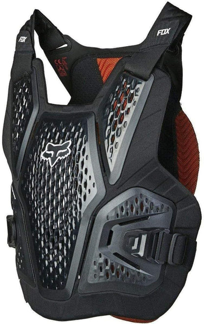 2026 Fox Racing – Raceframe Impact SB CE D3O – Unisex-Erwachsene – für Herren und Damen – Motocross Mountainbike Brustschutz – D3O Impactschutz, Flexibel, Unter oder über dem Jersey tragbar