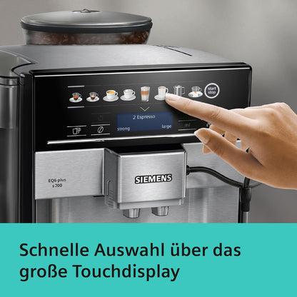 2026 Siemens EQ.6 Plus S700 Kaffeevollautomat TE657503DE