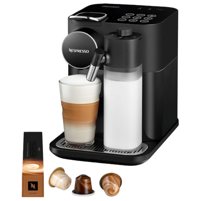 2026 Nespresso De'Longhi EN640.W Gran Lattissima Kaffeekapselmaschine mit automatischem Milchsystem,19 Bar Druck, 1400W,Weiß