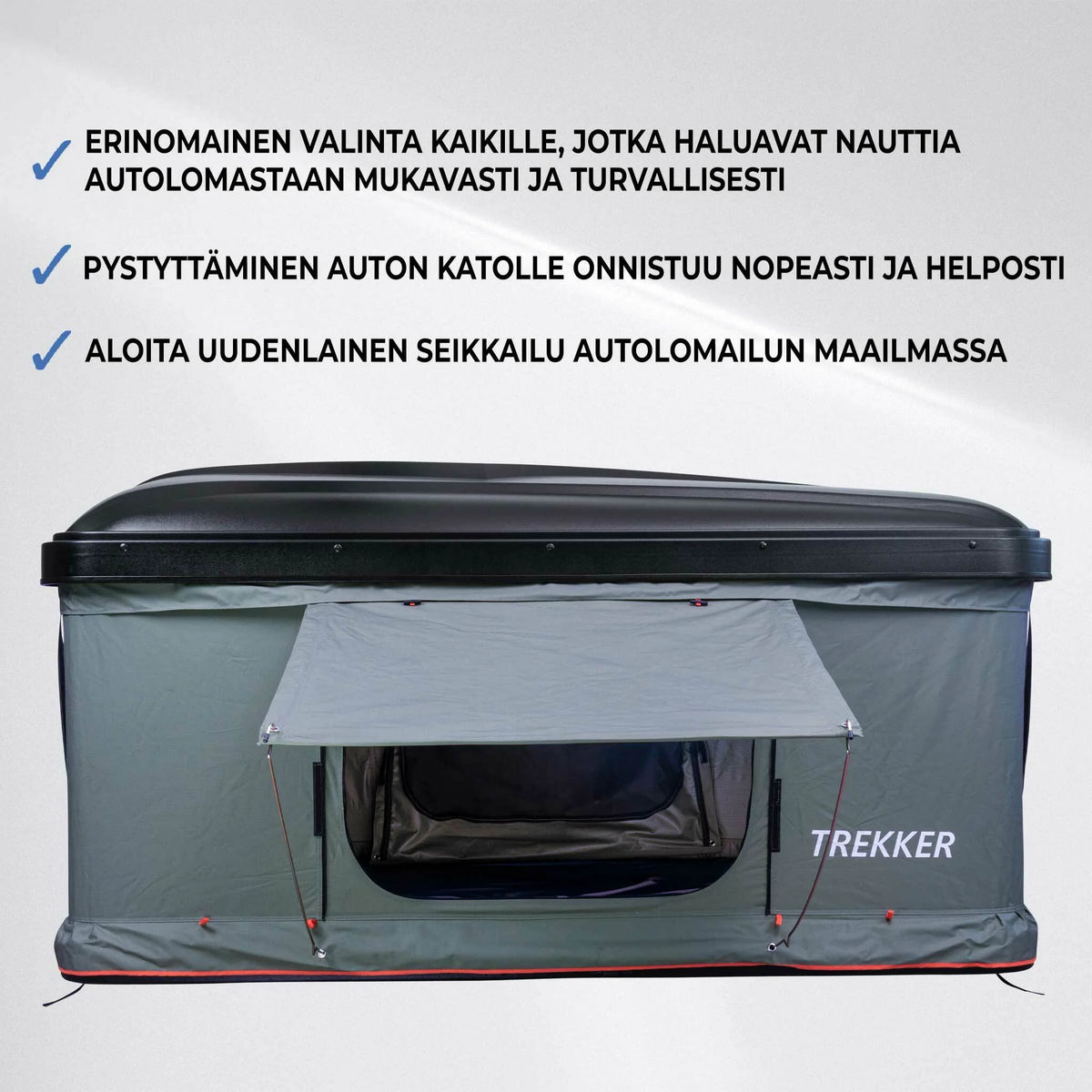 2026 Trekker Dachzelt Hut M, grau