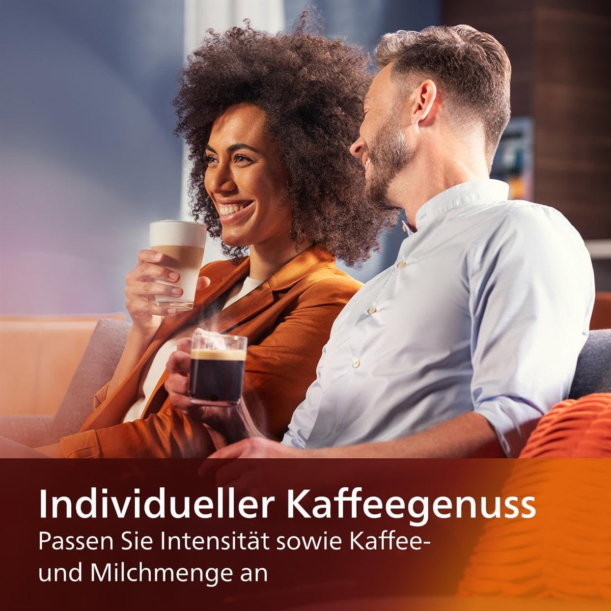 2026 Philips Serie 5400 Kaffeevollautomat - Genießen Sie 12 Getränke, schnell reinigendes LatteGo, intuitives TFT-Display, anpassbare Kaffeeeinstellungen, erstklassiges Küchendesign (EP5441/50)