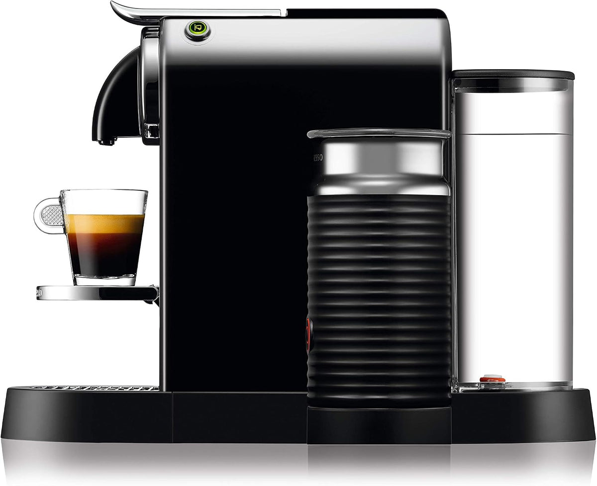 2026 Nespresso De'Longhi EN267.BAE Citiz Kaffeemaschine mit Milchaufschäumer, Energiesparfunktion, 1710W, 1 Liter, 37.2 x 21.8 x 27.7 cm, Schwarz