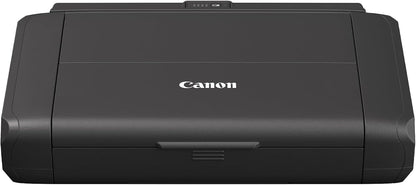 2026 Canon PIXMA TR150 mobiler Drucker mit Akku (WLAN, Cloud, AirPrint, 4.800 DPI x 1.200 DPI, Highspeed USB Typ C, OLED-Display, Tintenstrahldrucker), schwarz