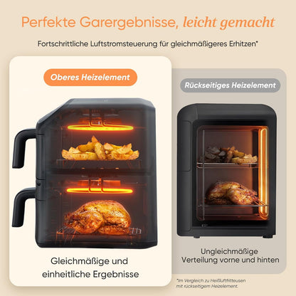 2026 Cosori Airfryer, neue Generation 2026, exklusive TurboBlaze-Tech, 8,6 L