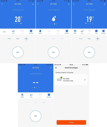 2026 Sichler Haushaltsgeräte Mobiles Klimagerät: Mobile Split-Klimaanlage, Entfeuchterfunktion, WLAN & App, 5.000 BTU/h (Klimaanlage Wohnwagen, Mini Split Klimaanlage, Klima Splitgerät Bohren)