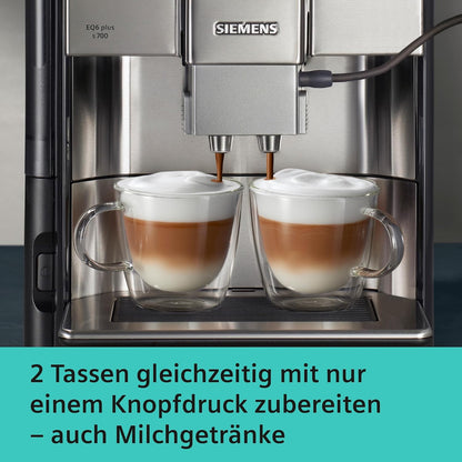 2026 Siemens EQ.6 Plus S700 Kaffeevollautomat TE657503DE