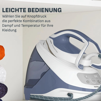 2026 Tefal Pro Express Protect Dampfbügelstation mit 7,6 Bar Dampfdruck für faltenfreies Bügeln und sanfte Textilpflege