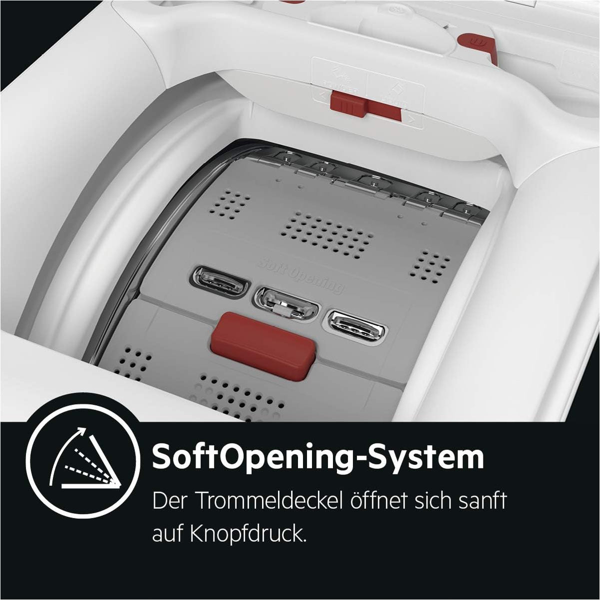 2026 AEG LTR7A71370 Waschmaschine Toplader / Serie 7000 mit ProSteam / ProSteam - Auffrischfunktion / 7,0 kg / Leise / Mengenautomatik / Nachlegefunktion / Wasserstopp / 1300 U/min