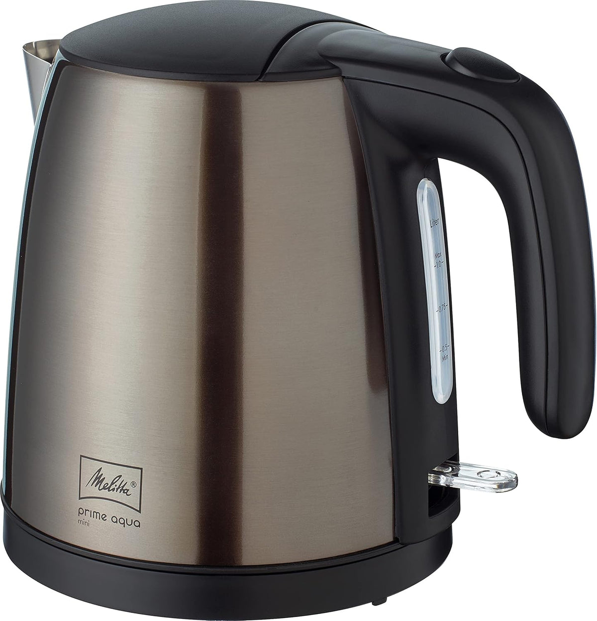 2026 Melitta AromaFresh - Filterkaffeemaschine - mit Glaskanne - integriertes Mahlwerk - Timer Funktion - 10 Tassen - Pure Black