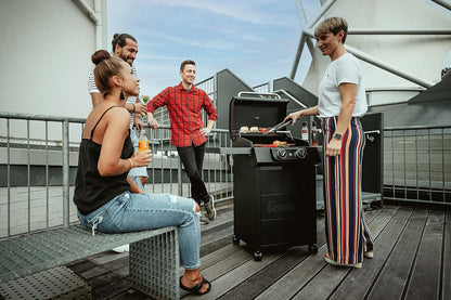 2026 Enders Elektrogrill eCRAVE 2, mit Gussrost, Grillwagen mit viel Stauraum, SIMPLE CLEAN™ Reinigungssystem, 2 leistungsstarke Heizelemente, formstabile Garhaube mit integriertem Thermometer #97116