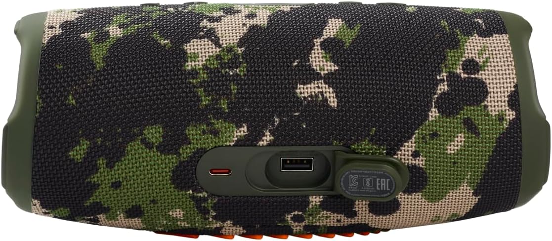 2026 JBL Charge 5 Bluetooth-Lautsprecher in Schwarz – Wasserfeste, portable Boombox mit integrierter Powerbank – Eine Akku-Ladung für bis zu 20 Stunden kabellosen Musikgenuss