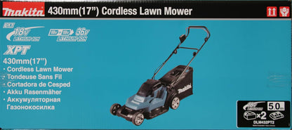 2026 Makita DLM432Z Akku-Rasenmäher 2x18 V (ohne Akku, ohne Ladegerät)