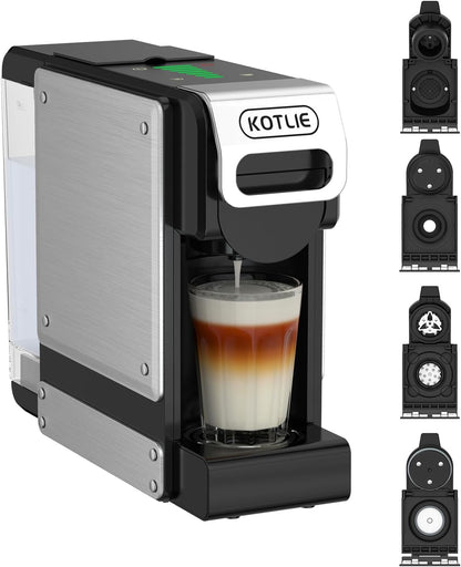 2026 KOTLIE 550 Multi-Kapselkaffeemaschine für Kapseln und gemahlenen Kaffee