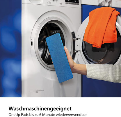 2026 Philips OneUp 5000 Serie Elektrischer Wischmopp - 2X sauberere Böden², 2X schnelleres Wischen, Zwei Feuchtigkeitseinstellungen für Harte & empfindliche Böden, Kabellos mit 360° Drehgelenk (XV5113/01)