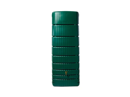 2026 4rain Regentonne »SLIM«, 650 Liter Volumen, inklusive Auslaufhahn und Windsicherung