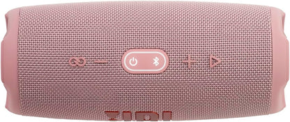 2026 JBL Charge 5 Bluetooth-Lautsprecher in Schwarz – Wasserfeste, portable Boombox mit integrierter Powerbank – Eine Akku-Ladung für bis zu 20 Stunden kabellosen Musikgenuss