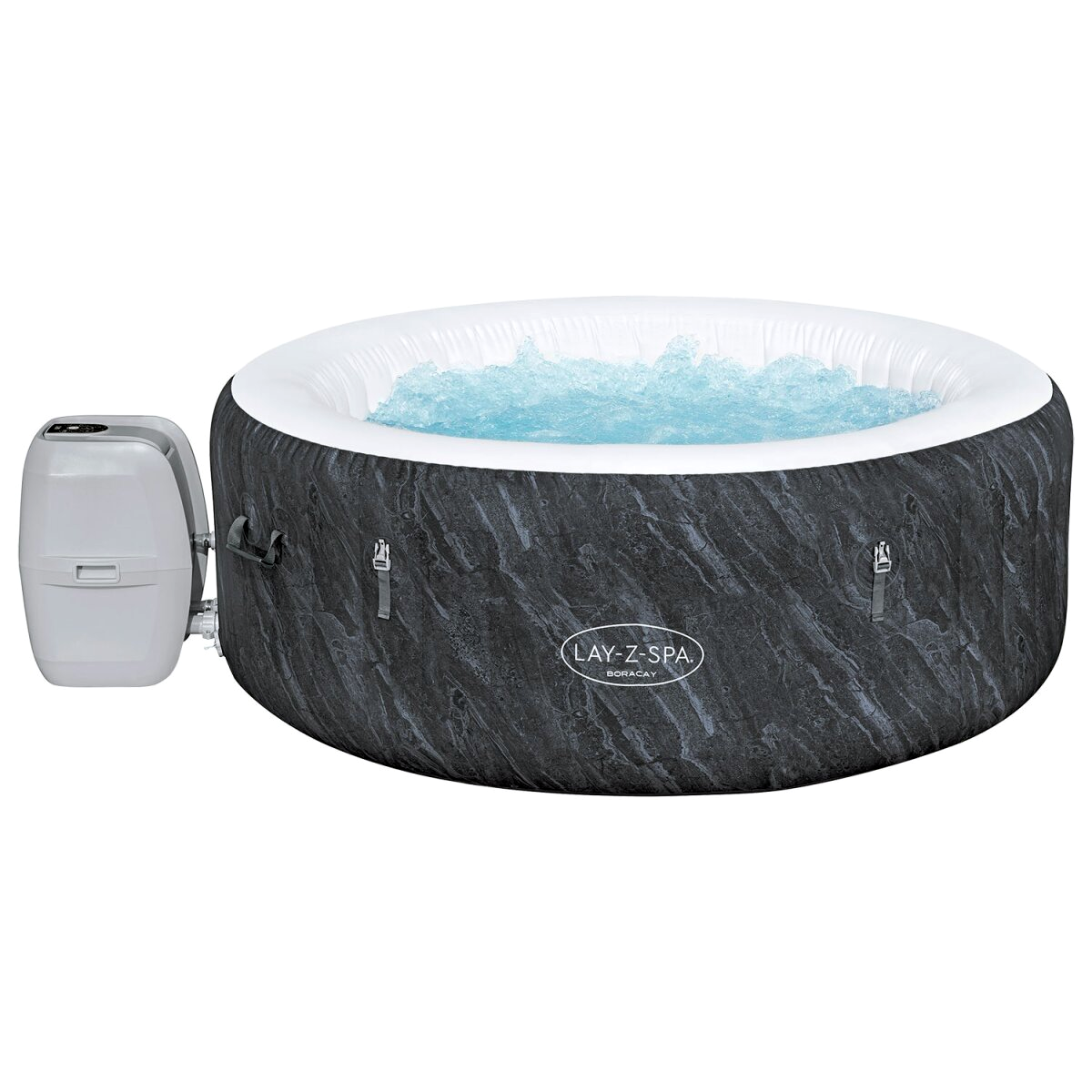 2026 Bestway LAY-Z-SPA WLAN-Whirlpool Boracay AirJet Ø 180 x 66 cm, rund - B-Ware neuwertig