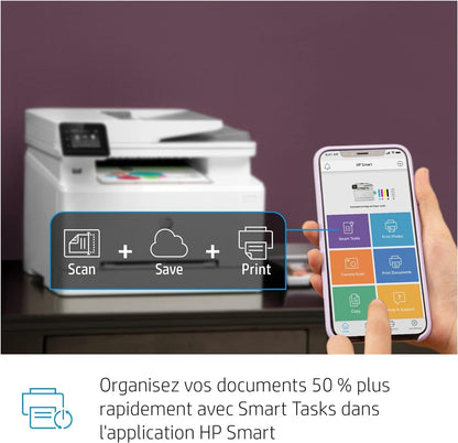 2026 HP Color LaserJet Pro MFP 3302fdwg Multifunktions-Farblaserdrucker, Fax, Automatischer beidseitiger Druck, Touchscreen, Wi-Fi, Ethernet, USB, HP Wolf Pro Security