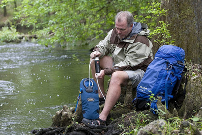 2026 Pocket Outdoor Wasserfilter mit Pumpfilter zur Trinkwasseraufbereitung für Camping Survival Notfall