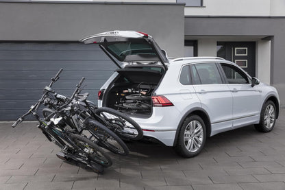 2026 Fischer Kupplungs-Fahrradträger ProlineEvo 2, für 2 Fahrräder bis 60kg Nutzlast, E-Bike geeignet, vormontiert, abschließbar, faltbar