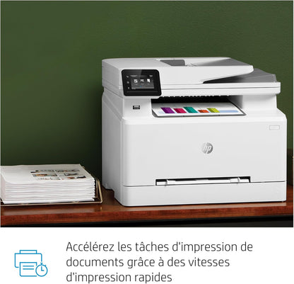 2026 HP Color LaserJet Pro MFP 3302fdwg Multifunktions-Farblaserdrucker, Fax, Automatischer beidseitiger Druck, Touchscreen, Wi-Fi, Ethernet, USB, HP Wolf Pro Security