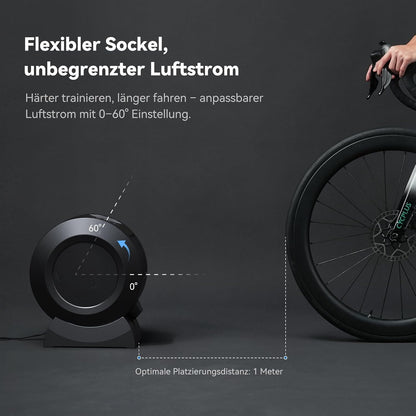 2026 CYCPLUS Smart Fahrradventilator, BLDC-Motor, Bluetooth & ANT+