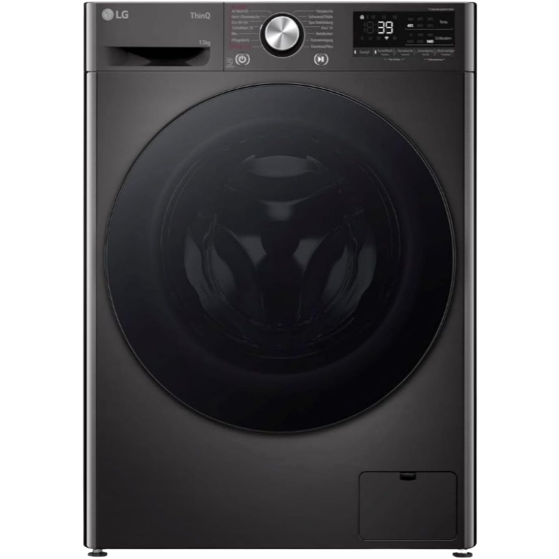 2026 LG F4WV7080, Klasse A, Frontlader-Waschmaschine 8 kg, 1400 U/Min, AI Direct Drive, Wi-Fi, Tiefenreinigung mit Dampf, Groe Kapazitt, TRIPLE A, Auentür aus Sicherheitsglas, 62 x 60 x 85 cm Wei