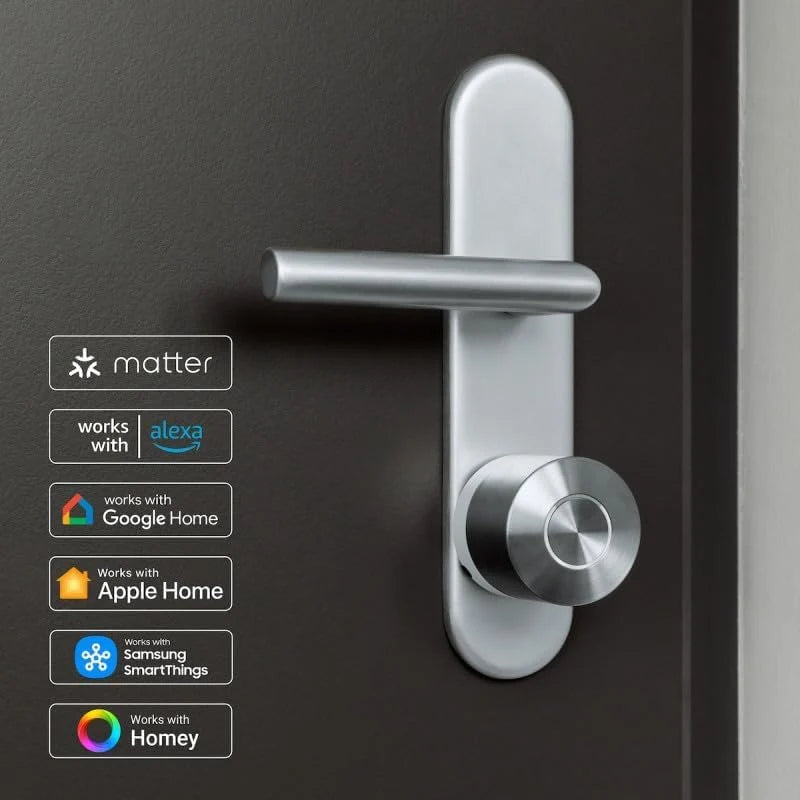 2026 NUKI Smart Lock Pro mit Bluetooth, WLAN und Matter, Fernbedienung per App, einfache Nachrüstung ohne Zylindertausch