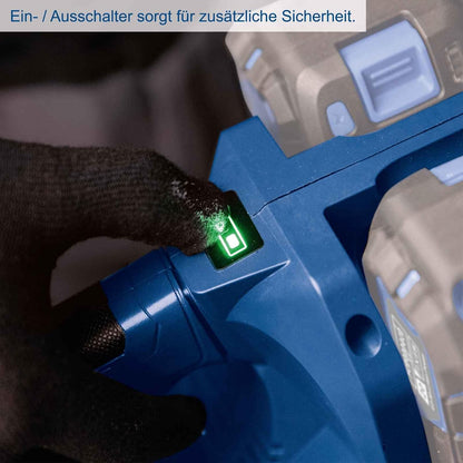 2026 Scheppach Akku Kettensäge BC-CS355Duo-X | Schnittlänge 33,5cm | Schwertlänge 14' / 35,6cm | Schnittgeschwindigkeit 15m/s | 20V-IXES-Serie | 10 Jahre Garantie | mit 2x 2Ah Akku & Doppelladegerät