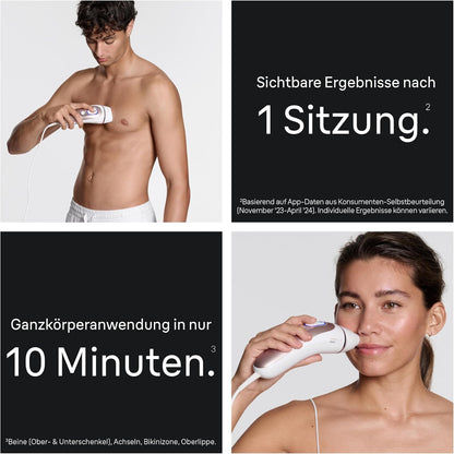 2026 Braun Smart IPL Geräte Haarentfernung Skin i·expert 7, PL7311, Rosegold | Alternative Laser Haarentfernung für Zuhause, Dauerhafte Haarentfernung, Inkl. Etui, Venus Rasierer Und 3 Aufsätze