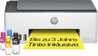 2026 HP Smart Tank 7605 4-in-1 Multifunktionsdrucker (WLAN; Duplex; ADF) – 3 Jahre Tinte inklusive, 3 Jahre Garantie, großer Tintentank, hohe Reichweite, Drucken in hoher Qualität