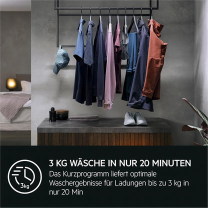 2026 AEG LTR7A71370 Waschmaschine Toplader / Serie 7000 mit ProSteam / ProSteam - Auffrischfunktion / 7,0 kg / Leise / Mengenautomatik / Nachlegefunktion / Wasserstopp / 1300 U/min