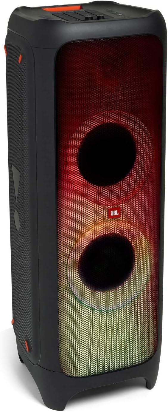 2026 JBL PartyBox 710 - Schwarz – Trag - und rollbarer Bluetooth Party-Lautsprecher mit Lichteffekten – Spritzwassergeschützte, mobile Musikbox