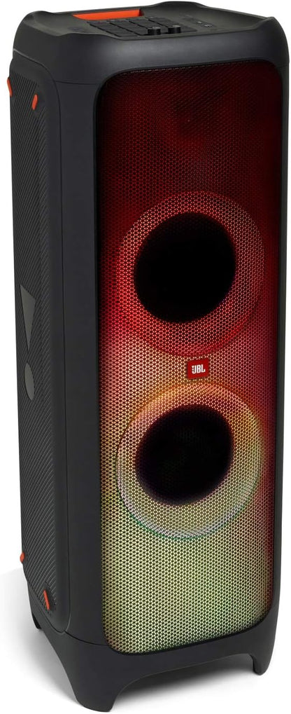 2026 JBL PartyBox 710 - Schwarz – Trag - und rollbarer Bluetooth Party-Lautsprecher mit Lichteffekten – Spritzwassergeschützte, mobile Musikbox